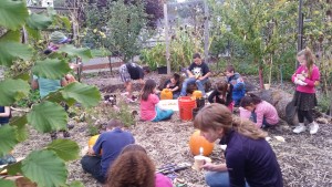 Carving pumpkins at StH #2